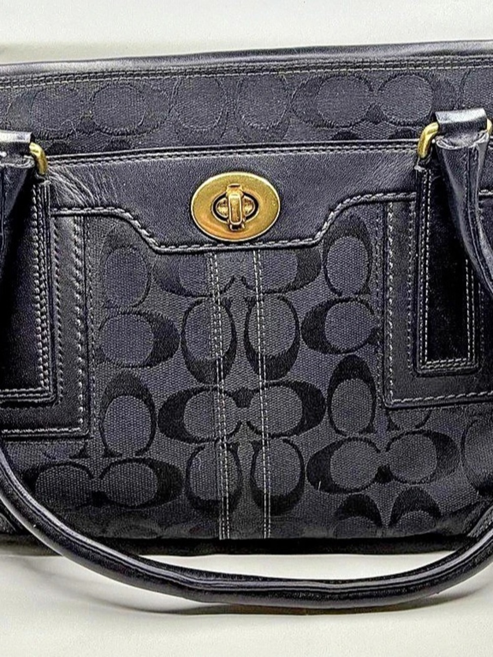 Coach Tote Black Authentic